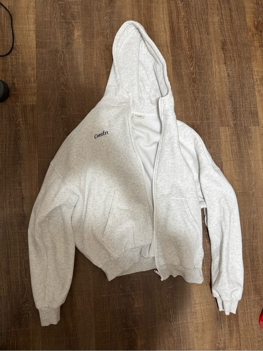 Comfrt cloud zip hoodie storm